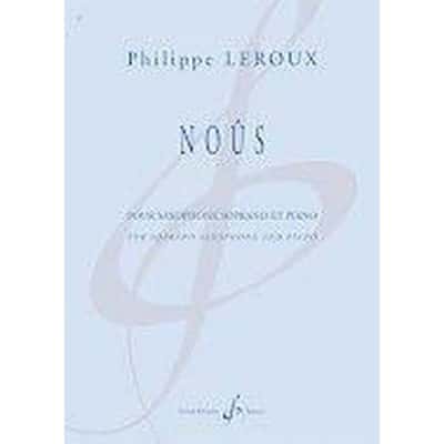 LEROUX PHIIPPE - NOUS - SAXOPHONE SIb & PIANO