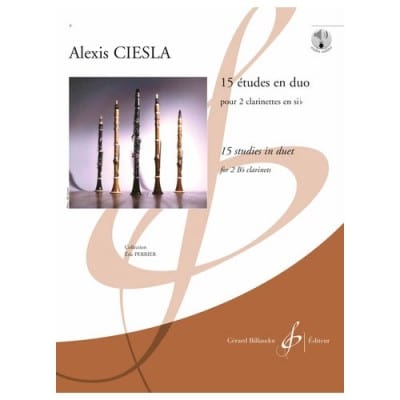 CIESLA ALEXIS - 15 ÉTUDES EN DUO