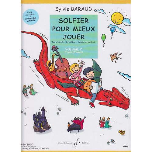 BARAUD SYLVIE - SOLFIER POUR MIEUX JOUER VOL.2