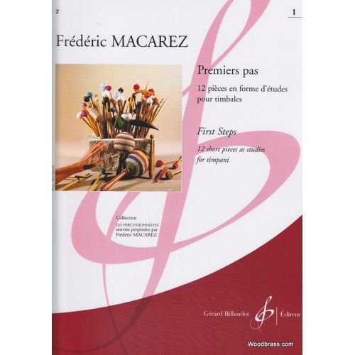 BILLAUDOT MACAREZ F. - PREMIER PAS VOL. 1 - PERCUSSIONS