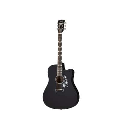 GIBSON ACOUSTIC SONGWRITER ARTIST DAVE MUSTAINE EBONY CS MC