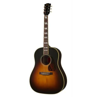 GIBSON ACOUSTIC SOUTHERN JUMBO 1942 BANNER VINTAGE SUNBURST CS HRC