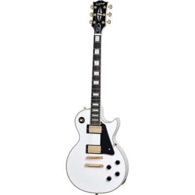 EPIPHONE LES PAUL CUSTOM ALPINE WHITE IBGCS