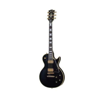 GIBSON CUSTOM LES PAUL CUSTOM 1968 REISSUE ULTRA LIGHT AGED EBONY CS MLC