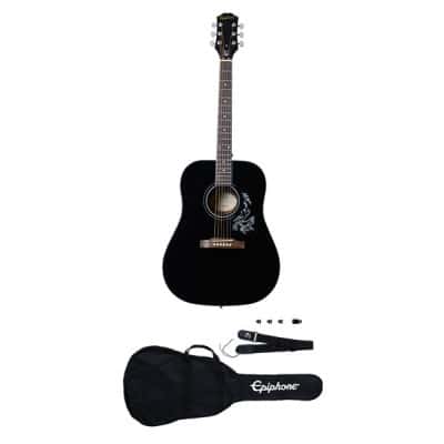 E1 STARLING ACOUSTIC GUITAR PLAYER PACK EBONY