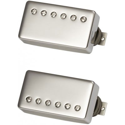 CUSTOMBUCKER MATCHED SET DOUBLE BLACK TRUE HISTORIC NICKEL COVERS