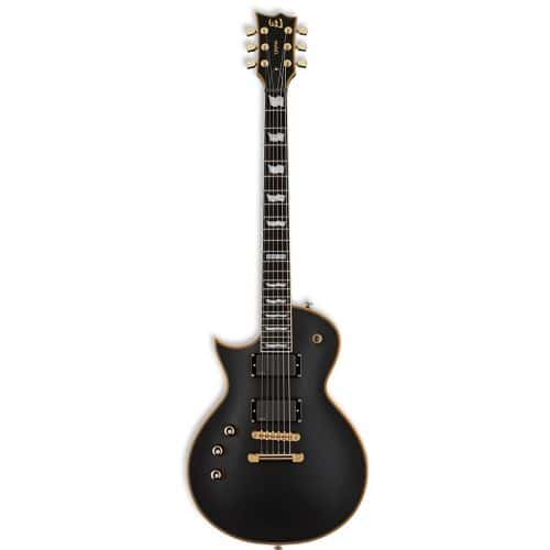 LTD GUITARS EC-1000LH VINTAGE BLACK GAUCHER