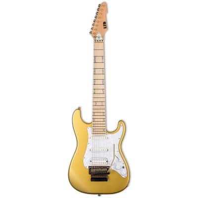 LTD GUITARS JAVIER REYES JRV-8 METALLIC GOLD