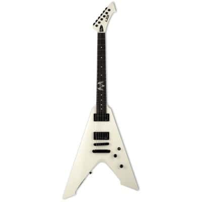 LTD GUITARS SIGNATURE JAMES HETFIELD VULTURE OLYMPIC WHITE