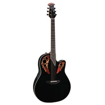 OVATION STANDARD ELITE DEEP CONTOUR CUTAWAY NOIR