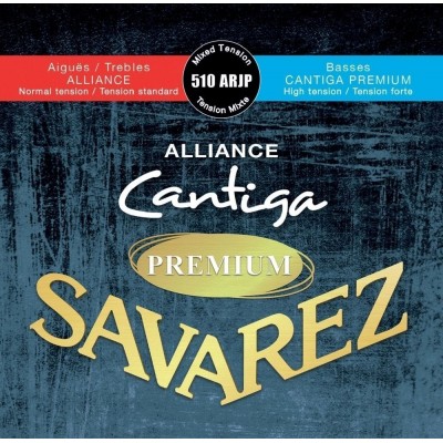 Savarez cordes guitare classique, light, Alliance 540R, carbone