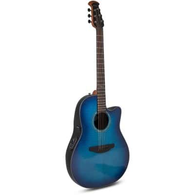 GUITARE ÉLECT.ACOUSTIQUE CELEBRITY STANDARD PLUS MID CUTAWAY BLUE FLAMED MAPLE