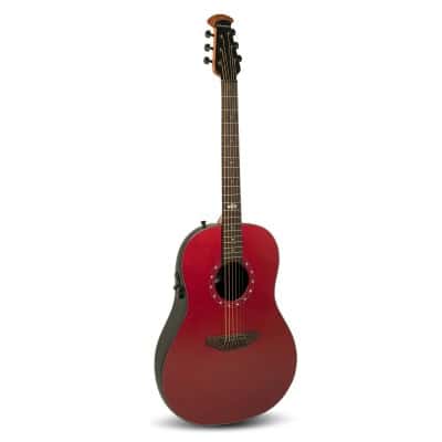 OVATION PRO SERIES ULTRA MID-DEPTH NON-CUTAWAY VAMPIRA RED