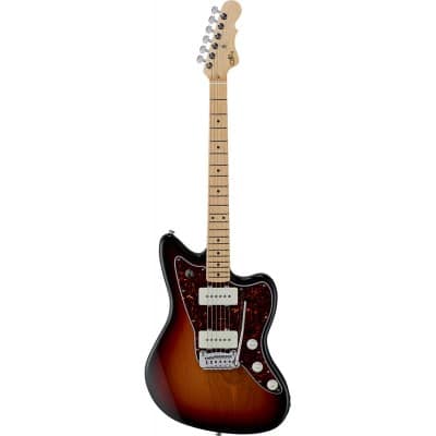 G&L FULLERTON DELUXE DOHENY 3-TONE SUNBURST, TOUCHE ÉRABLE