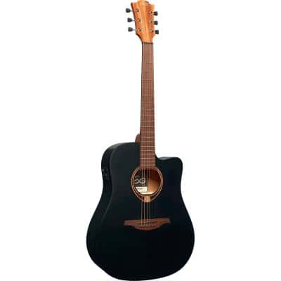 LAG TRAMONTANE T70DCE-BLS DREADNOUGHT BLACK CTW