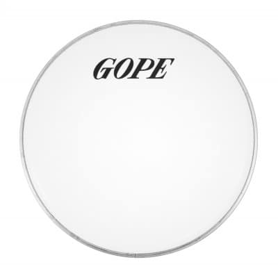 GOPE PERCUSSION HW250-08 - 8" SUPER NYLON HEAD 0.250MM - WHITE