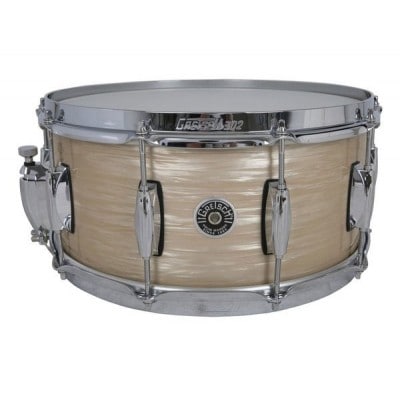 GRETSCH DRUMS GB-65141S-CO - BROOKLYN 14" x 6.5" CREAM OYSTER