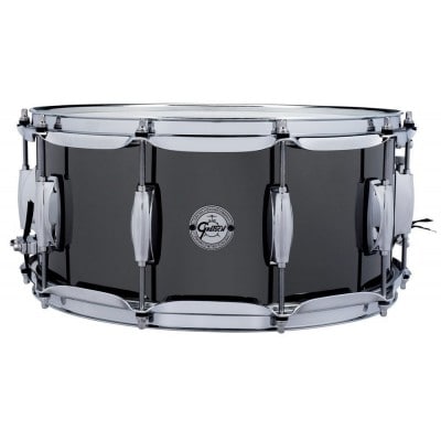 GRETSCH DRUMS BLACK NICKEL OVER STEEL 14 X 6,5