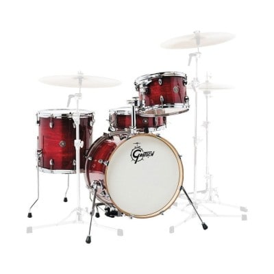 GRETSCH DRUMS CATALINA CLUB JAZETTE 18 GLOSS CRIMSON BURST