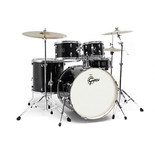 NEW ENERGY STAGE 22 BLACK + CYMBALES PAISTE 101