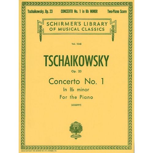  Pyotr Ilyich Tchaikovsky Piano Concerto No.1 In B Flat Minor Op.23 - Two Pianos