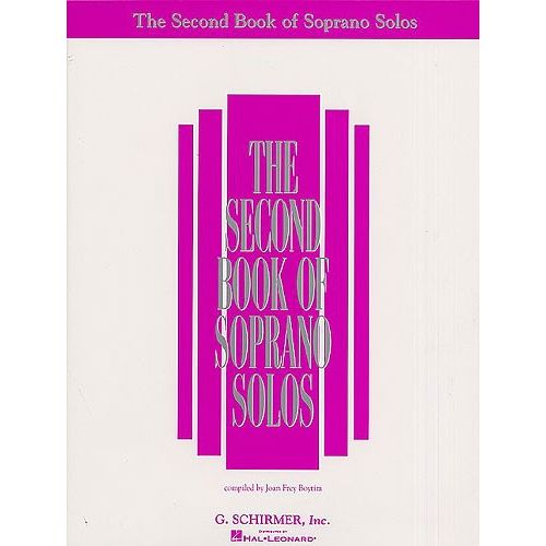  The Second Book Of Soprano Solos - Soprano