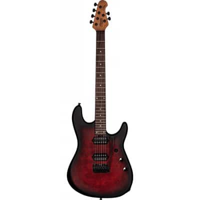 SIGNATURE RICHARDSON DARK SCARLET BURST SATIN