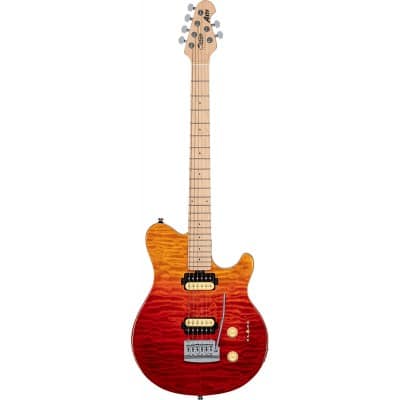 STERLING GUITARS STERLING SUB AX3QM SPECTRUM RED