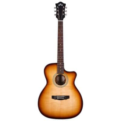 GUILD WESTERLY OM-260CE DELUXE BURL EB