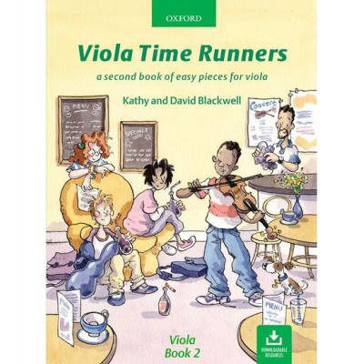 OXFORD UNIVERSITY PRESS BLACKWELL KATHY & DAVID - VIOLA TIME RUNNERS + AUDIO TELECHARGEABLE - ALTO