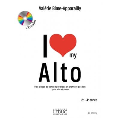 BIME-APPARAILLY VALERIE - I LOVE MY ALTO