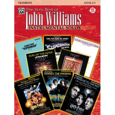 ALFRED PUBLISHING WILLIAMS JOHN - THE VERY BEST OF + AUDIO TRACKS - TROMBONE