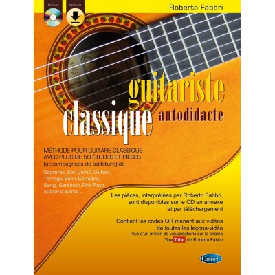 CARISCH ROBERTO FABBRI - GUITARISTE CLASSIQUE AUTODIDACTE | Woodbrass.com