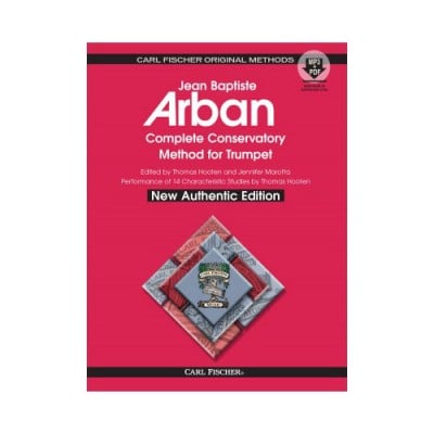 ARBAN - COMPLETE CONSERVATORY METHOD FOR TRUMPET + AUDIO TRACKS