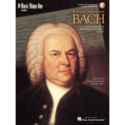 BACH J.S. - PIANO CONCERTO IN D MINOR + AUDIO EN LIGNE - PIANO