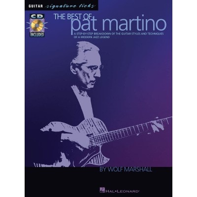 HAL LEONARD MARTINO PAT - BEST OF SIGNATURE LICKS + AUDIO TRACKS - GUITARE TAB