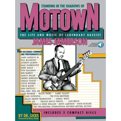 HAL LEONARD JAMERSON JAMES - STANDING IN THE SHADOWS OF MOTOWN - BASSE+AUDIO TRACKS