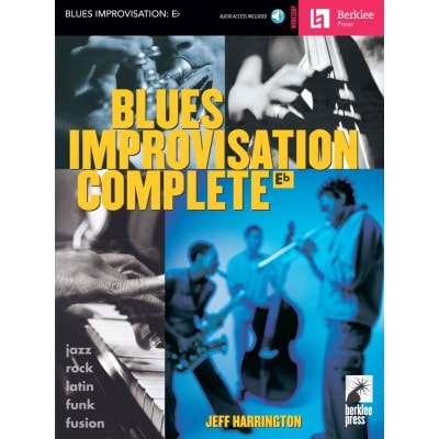 HAL LEONARD BLUES IMPROVISATION COMPLETE E FLAT EFLT INST + AUDIO EN LIGNE - E FLAT INSTRUMENTS