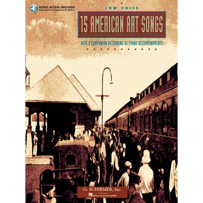  15 American Art Songs + Cd - Low Voice