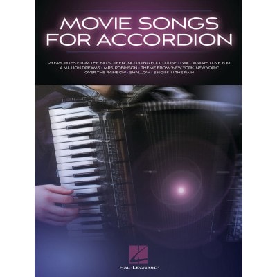 MOVIE SONGS FOR ACCORDION