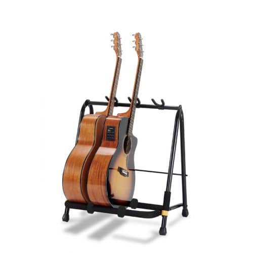 HERCULES STANDS GUITAR RACK - HOLDS 3 GUITARS GS523B