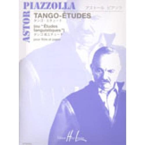 PIAZZOLLA ASTOR - TANGO - ETUDES (6) - FLUTE, PIANO