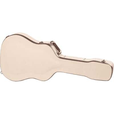 ETUIS GUITARE BOIS DELUXE GW DREADNOUGHT BEIGE