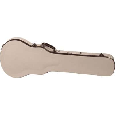 GATOR ETUIS GUITARE BOIS DELUXE GW LES PAUL BEIGE