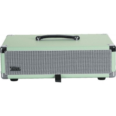 WOODEN RACK 2U VINTAGE AMP SURF GREEN