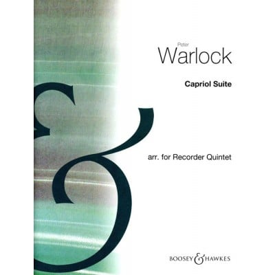  Warlock Peter - Capriol Suite For Recorder Quintet - Score and Parts