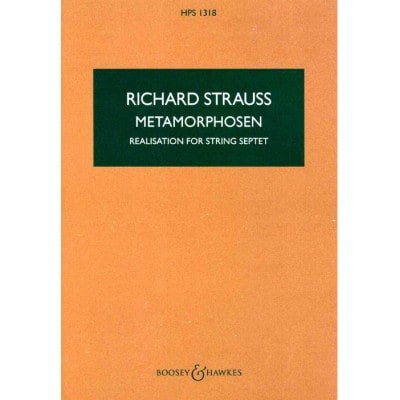 BOOSEY & HAWKES STRAUSS RICHARD - METAMORPHOSEN - CONDUCTEUR POCHE