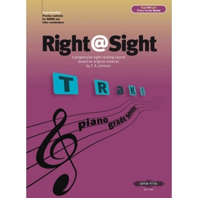 JOHNSON THOMAS A. - RIGHT@SIGHT GRADE SEVEN: A PROGRESSIVE SIGHT-READING COURSE - PIANO SIGHT-READIN