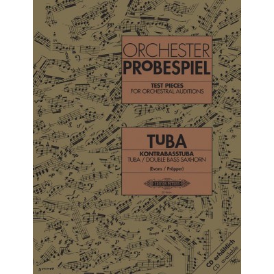  Test Pieces For Orchestral Auditions  - Tuba 