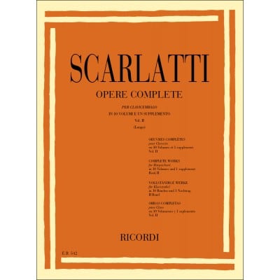 Scarlatti D. - Opere Complete Per Clav. Vol.2 - Piano